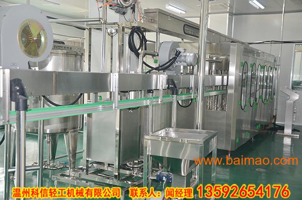 果粒果汁飲料生產線及含果粒飲料灌裝機 科信現貨全解析