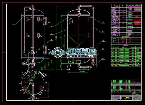 活性碳過濾器CAD圖紙下載指南